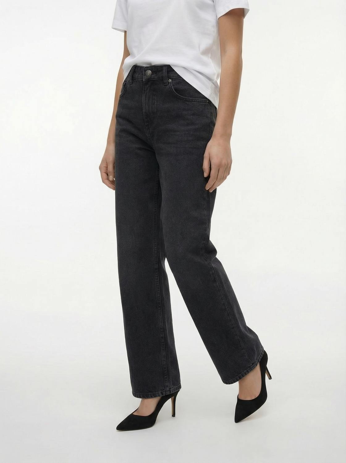 TSCINCH LOW RISE WIDE JEANS